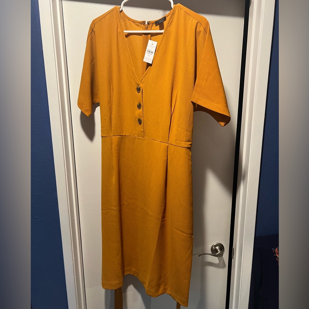 NWT - Goldenrod Ann Taylor dress